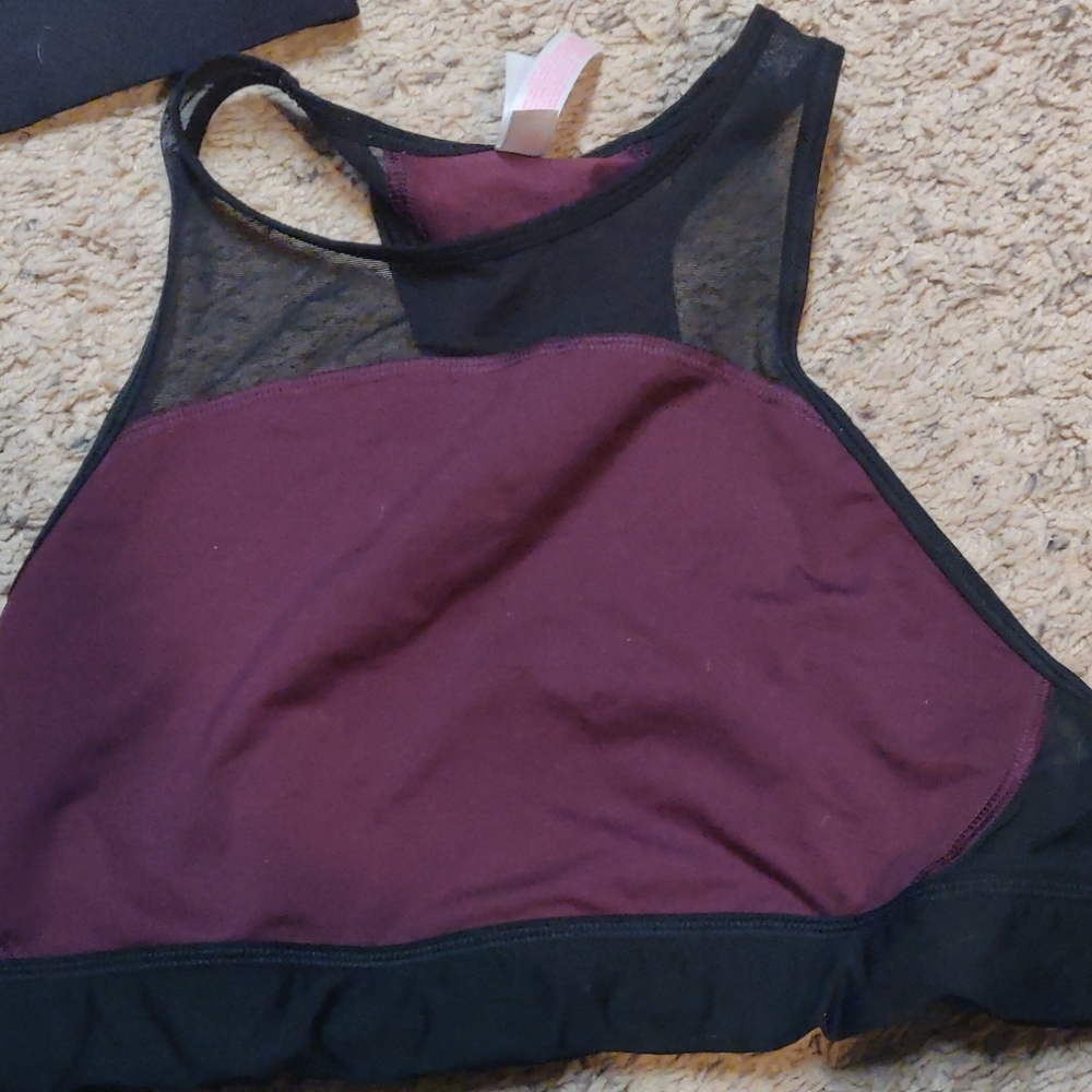VS pink sports bras. 2 of them